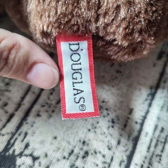 Douglas Moose Plush Toy Stuffed Animal Brown 8" sitting - Picture 5 of 7